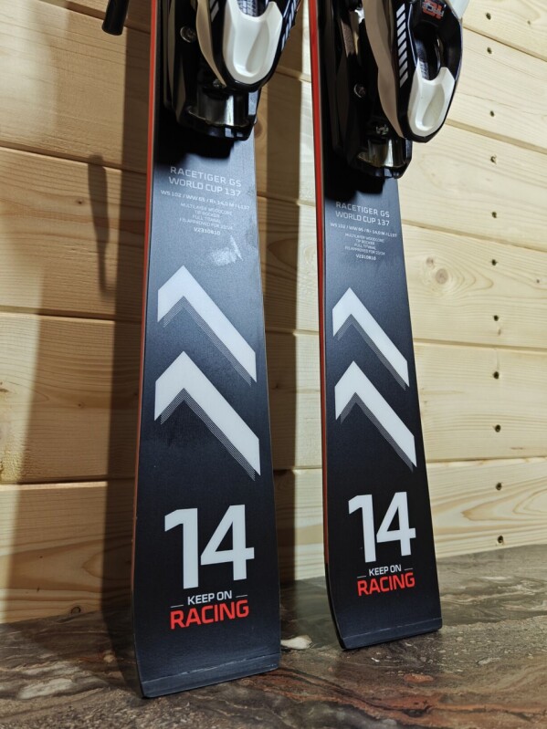 LYŽE VOLKL RACETIGER GS WORLDCUP JR FIS 137CM --MODEL 2024--